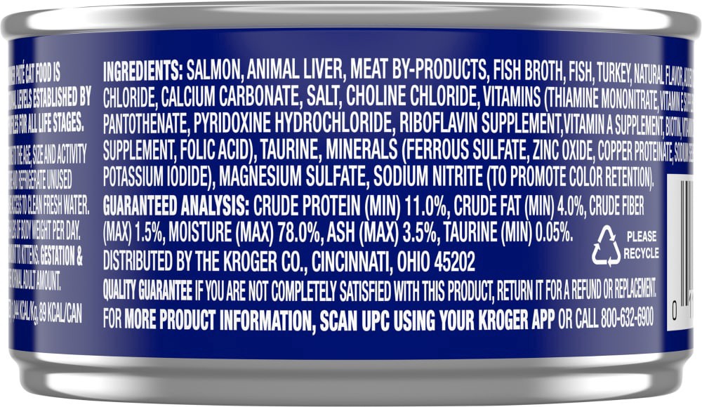 slide 4 of 4, Pet Pride Savory Salmon Dinner Pate Wet Cat Food, 3 oz