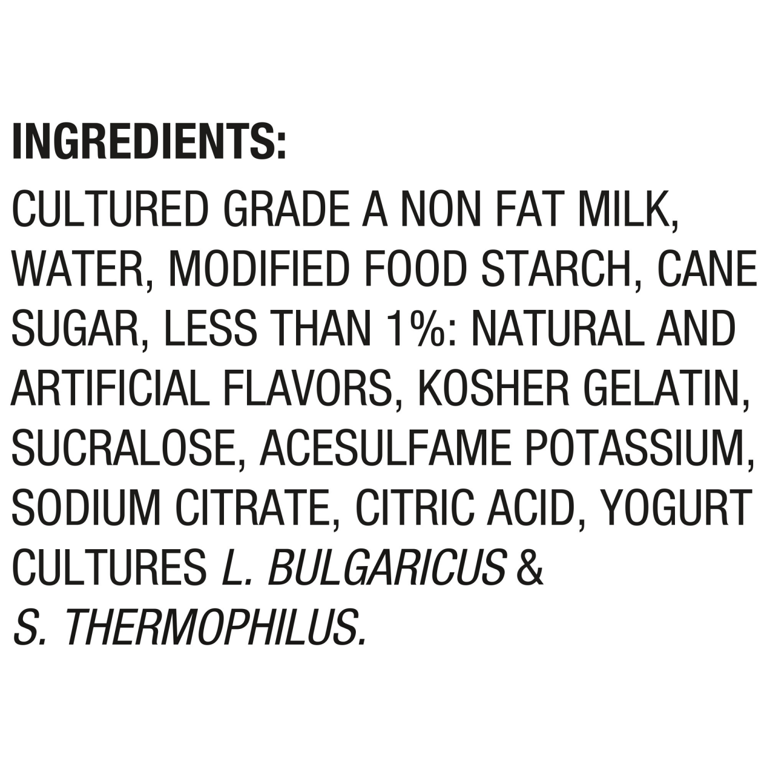 slide 8 of 8, Dannon Light + Fit Vanilla Fat Free Yogurt, 32 OZ, 32 oz