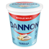 slide 19 of 29, Dannon Vanilla Whole Milk Yogurt, Good Source of Calcium and Protein with the Rich and Creamy Taste of Vanilla Yogurt, 32 OZ Quart, 32 oz