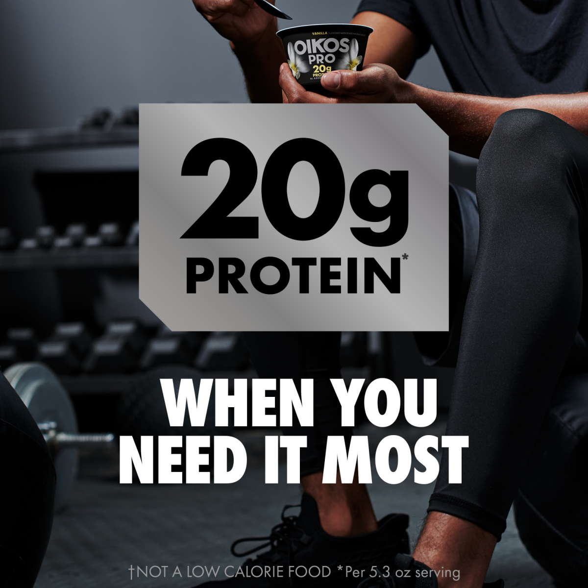 slide 4 of 8, Oikos Pro Peach Yogurt-Cultured Ultra-Filtered Milk Product, Creamy and Delicious Dairy Snack with 20g of Protein per Serving, 4 Ct, 5.3 OZ Cups, 5.3 oz