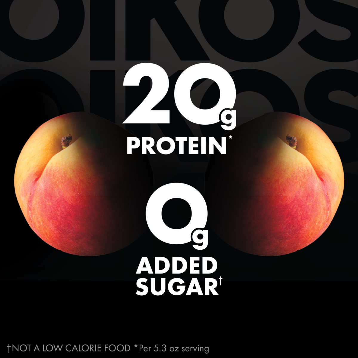 slide 3 of 8, Oikos Pro Peach Yogurt-Cultured Ultra-Filtered Milk Product, Creamy and Delicious Dairy Snack with 20g of Protein per Serving, 4 Ct, 5.3 OZ Cups, 5.3 oz