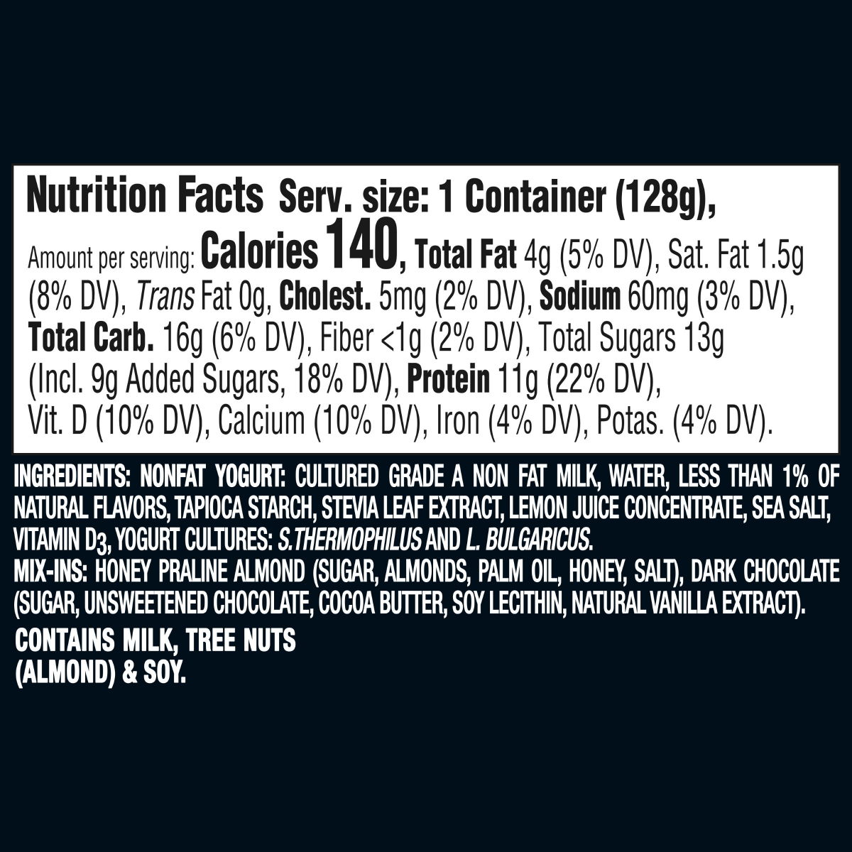 slide 2 of 2, Oikos REMIX Coco Almond Chocolate 11g Protein Coconut Nonfat Greek Yogurt with Honey Praline Almonds and Dark Chocolate Mix-Ins, 4.5 OZ Cup, 4.5 oz
