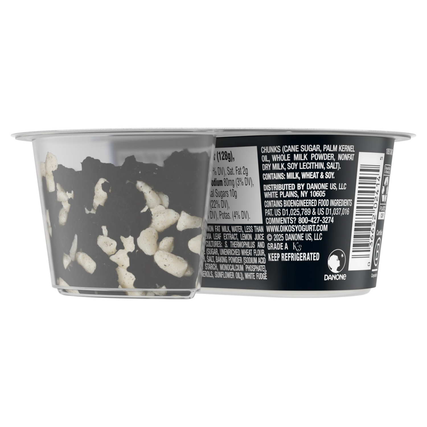 slide 6 of 6, Oikos Remix Cookies & Cream 4.5oz, 4.5 oz