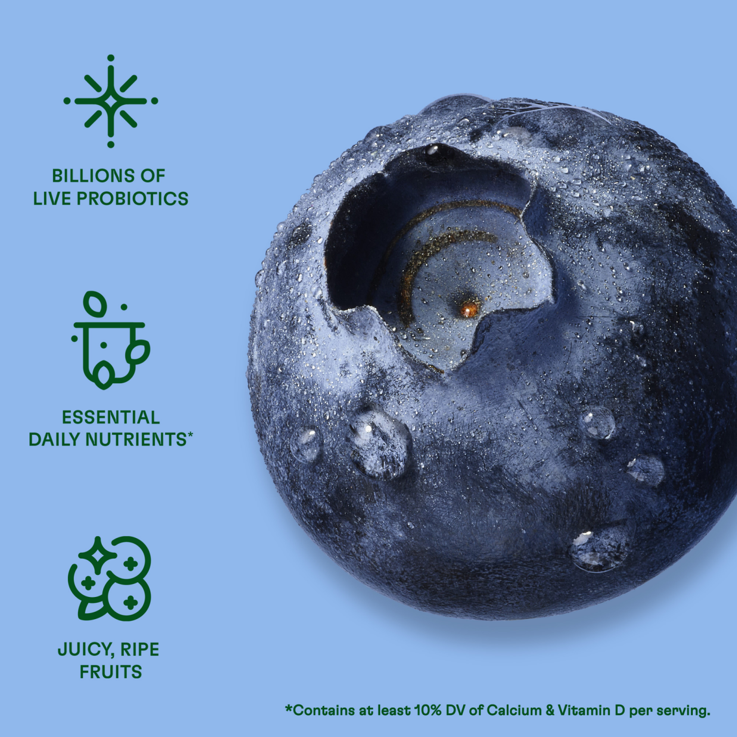 slide 4 of 8, Activia Blueberry Probiotic Yogurt, Lowfat Yogurt Cups, 4 OZ, 4 CT, 4 ct