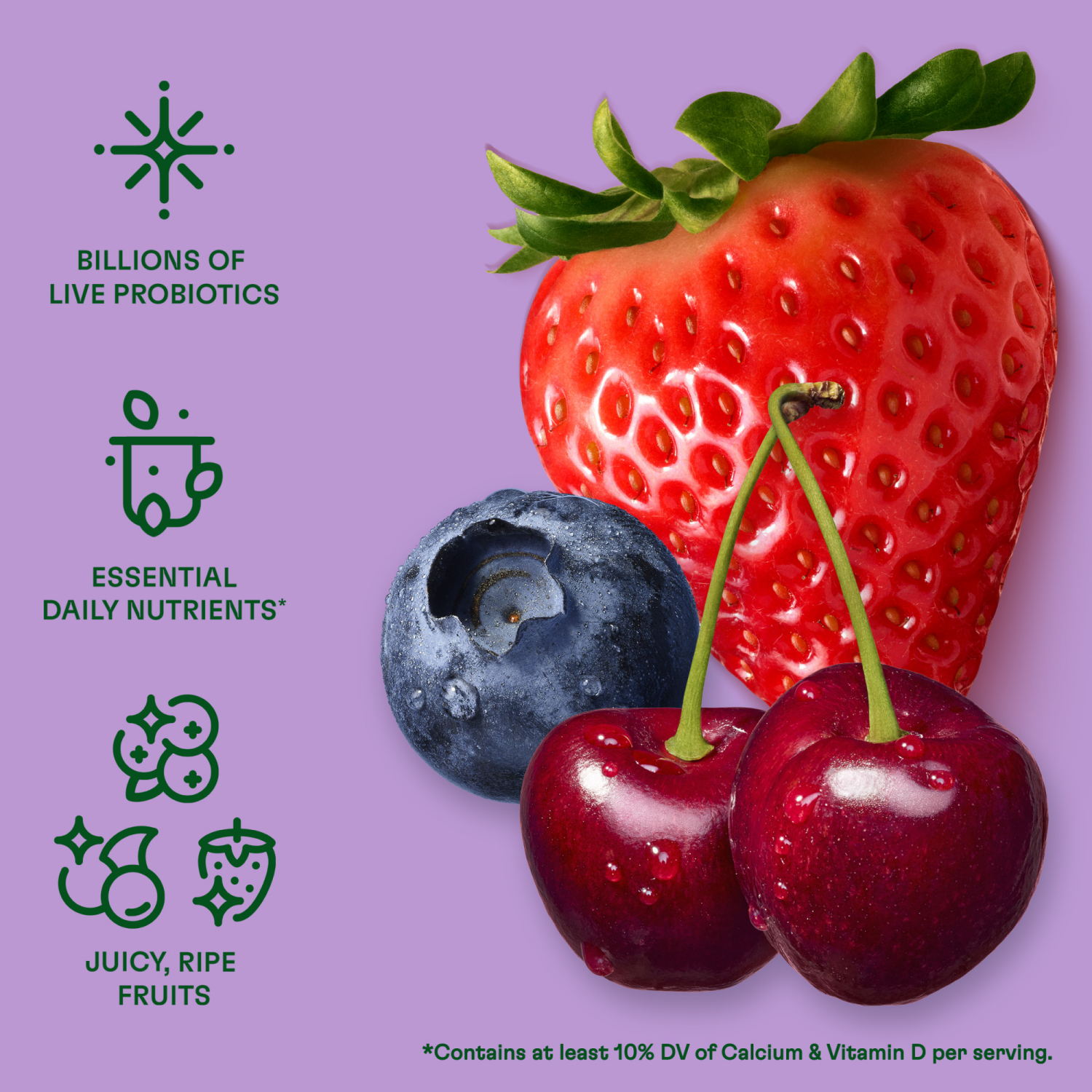 slide 4 of 8, Activia Black Cherry and Mixed Berry Probiotic Yogurt, Lowfat Yogurt Cups, 4 OZ, 12 CT, 12 ct