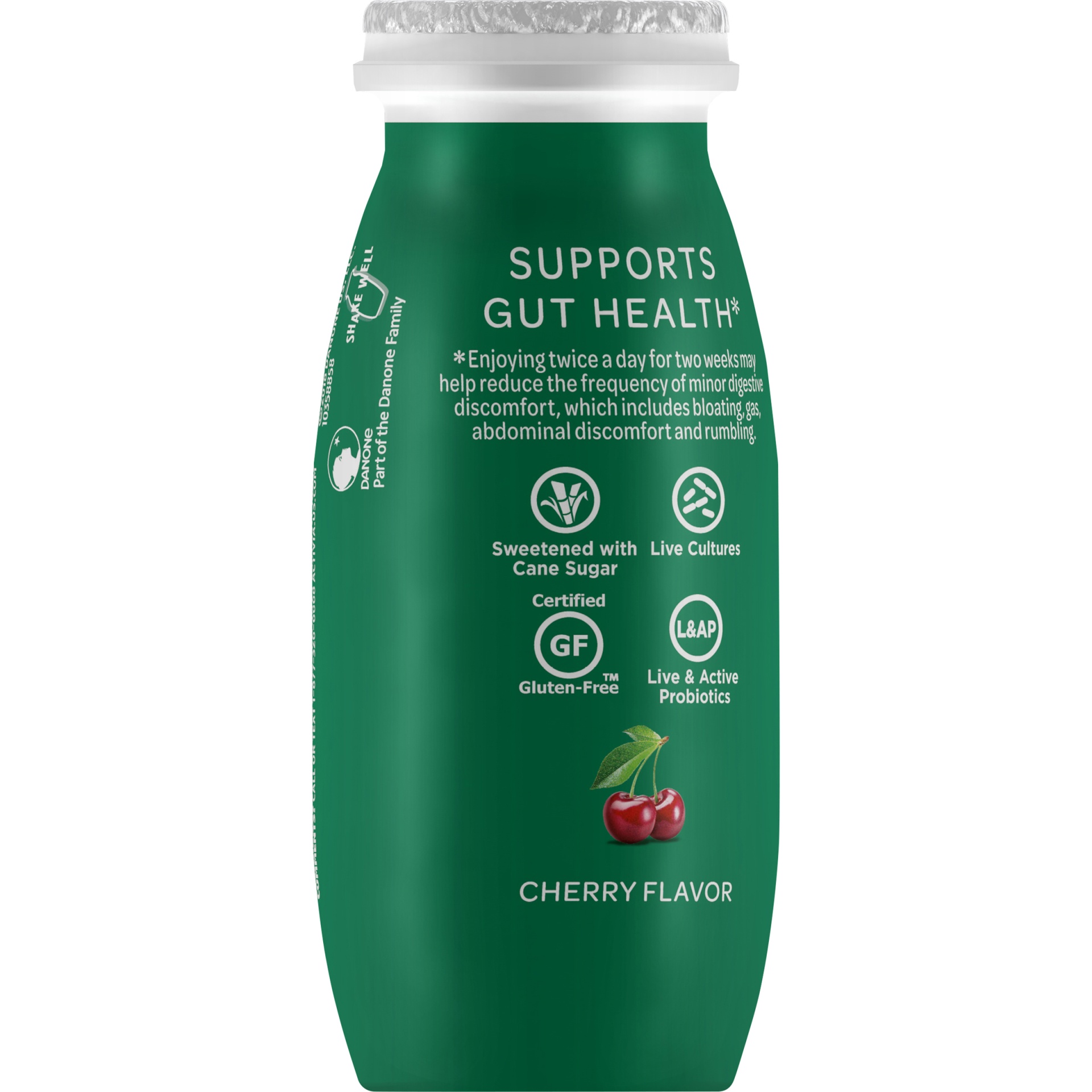 slide 4 of 8, Activia Probiotic Dailies Blueberry and Cherry Low Fat, Probiotic Yogurt Drinks, 3.1 FL OZ, 8 Ct, 8 ct