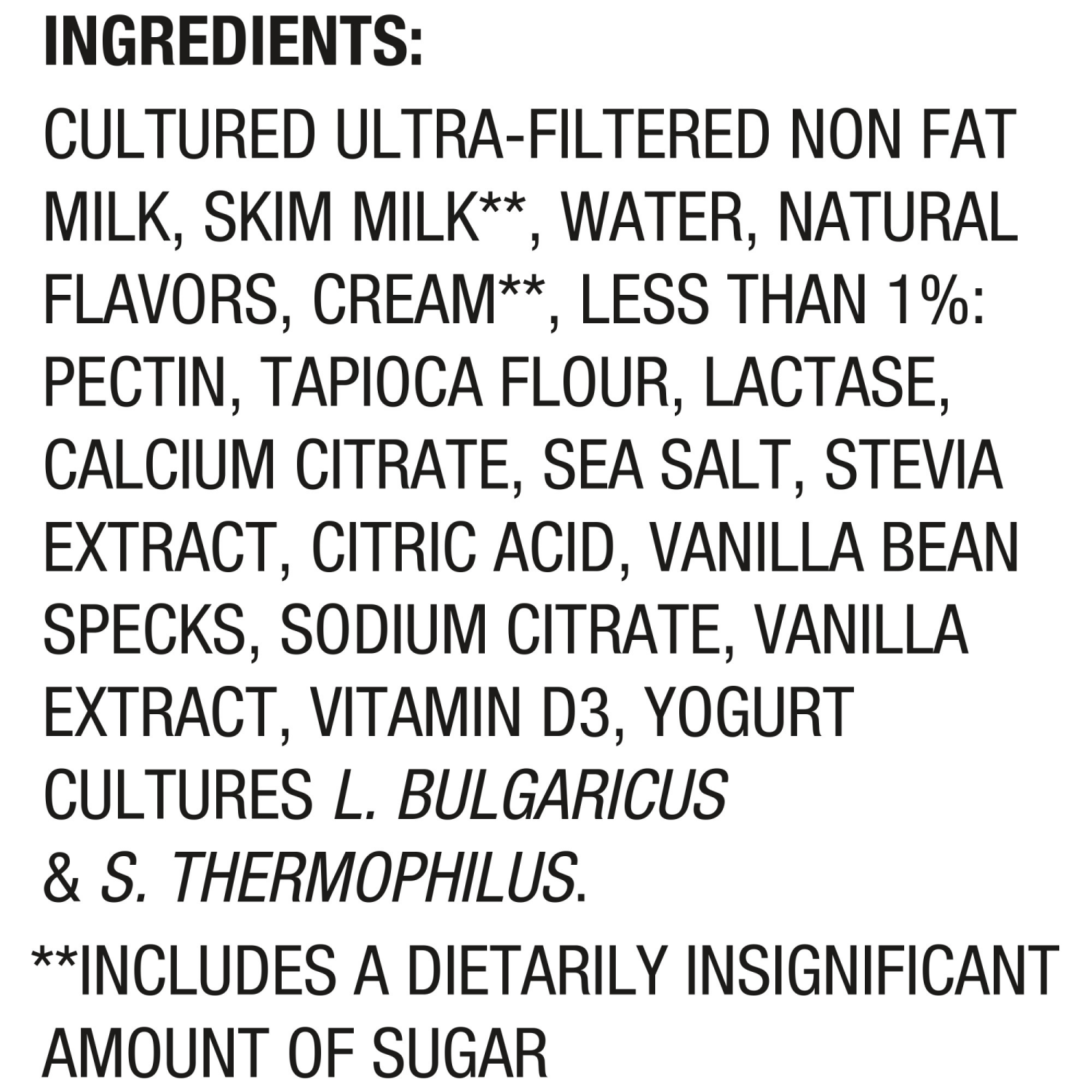 slide 2 of 5, Too Good & Co. Yogurt, Zero Sugar, Madagascar Vanilla Flavored, 5.3 oz
