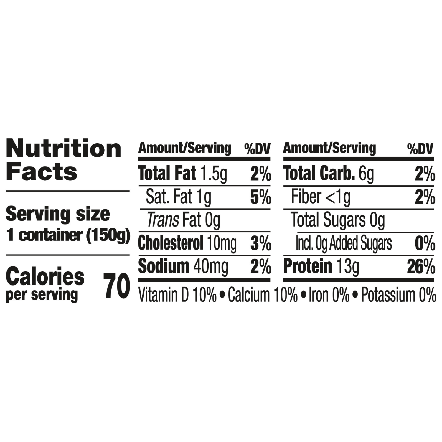 slide 5 of 5, Too Good & Co. Yogurt, Zero Sugar, Madagascar Vanilla Flavored, 5.3 oz