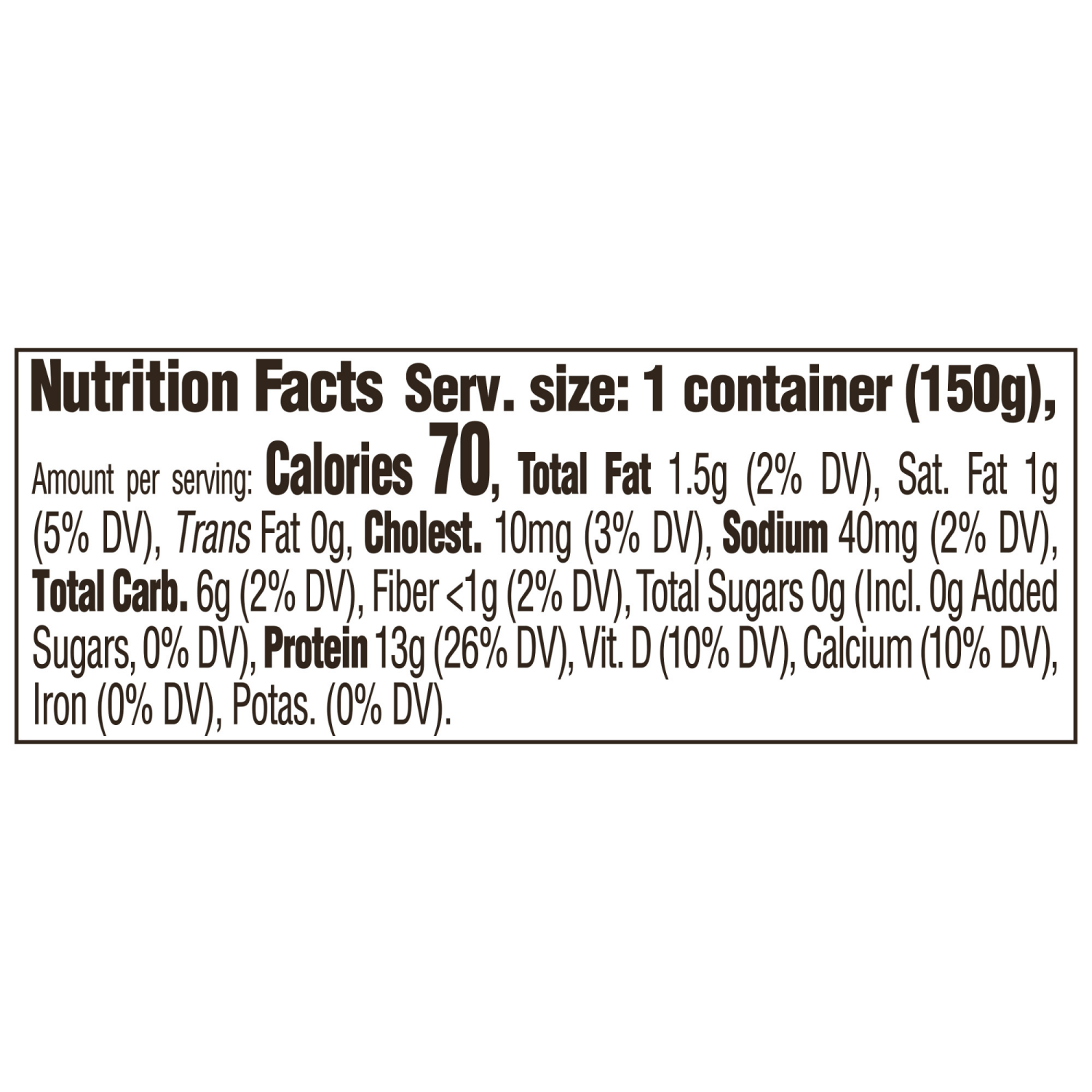 slide 4 of 5, Too Good & Co. Zero Sugar Strawberry Yogurt-Cultured Ultra-Filtered Low Fat Milk Product, 5.3 OZ Cup, 5.3 oz