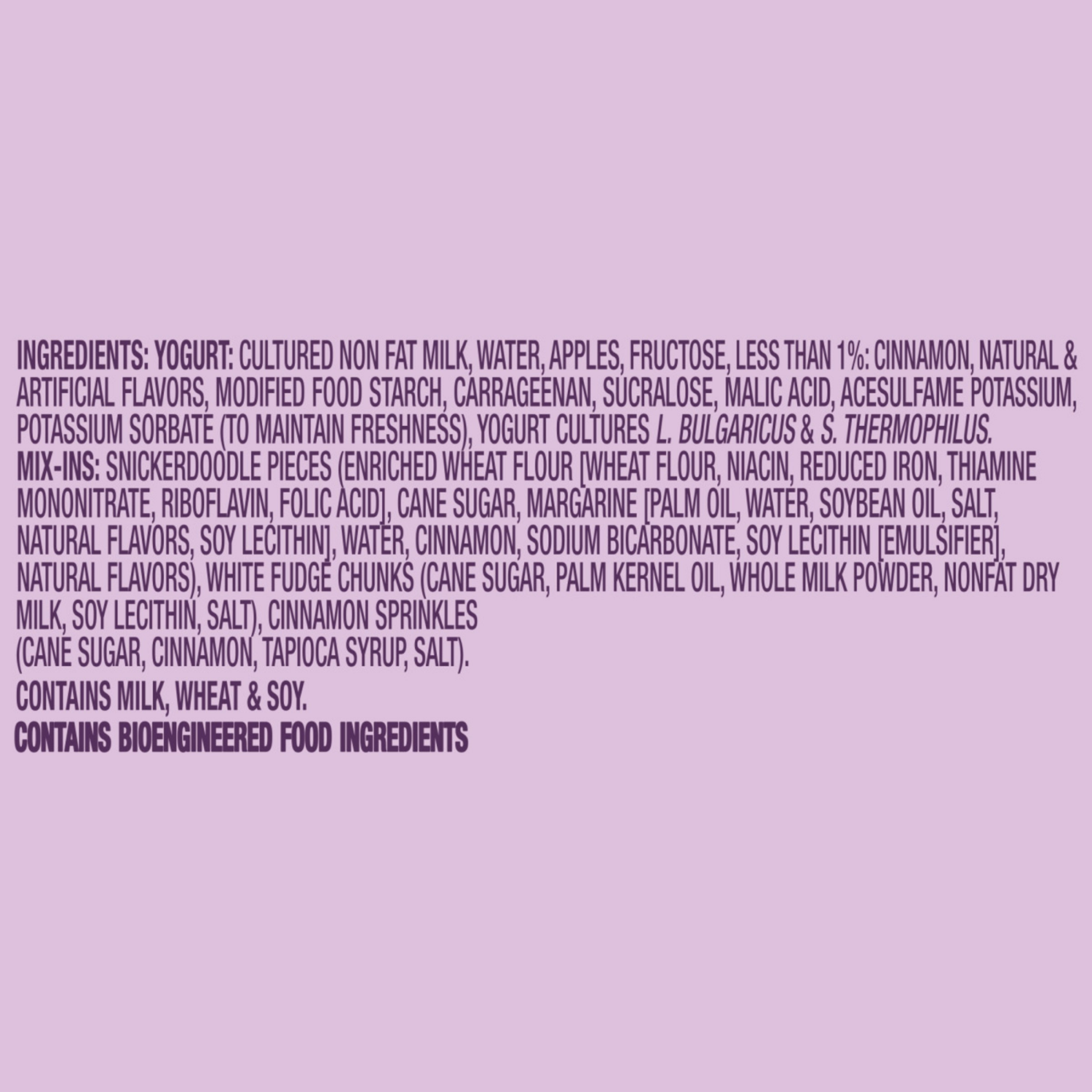 slide 4 of 6, Dannon Light + Fit Remix Caramel Apple Snickerdoodle Pie Fat Free Greek Yogurt with Snickerdoodle Pieces, White Fudge Chunks and Cinnamon Sprinkles Mix-Ins, 4.5 oz Yogurt Cup, 4.5 oz
