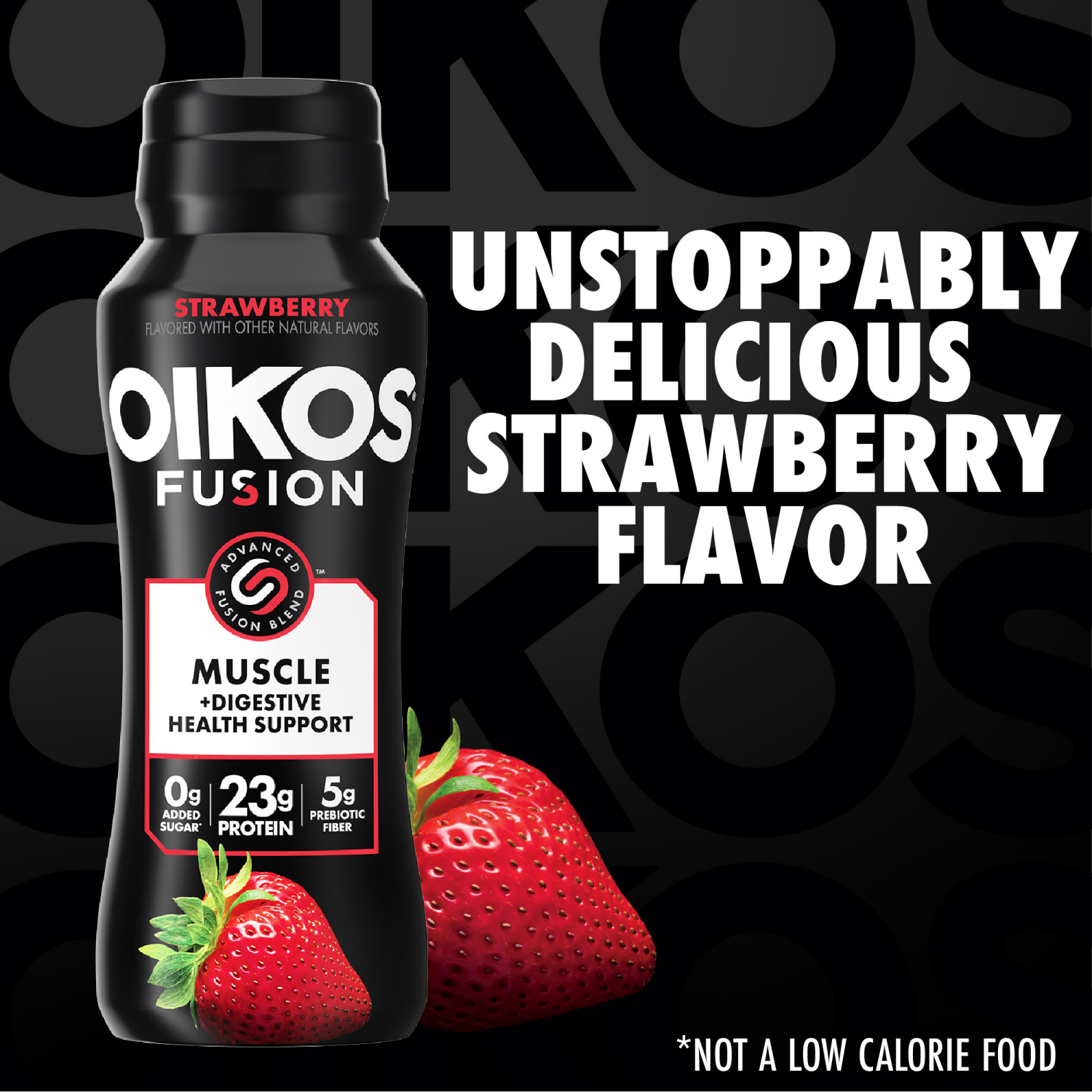slide 2 of 8, Dann Oikos® Strawberry Fusion Yogurt Drink, 7 oz