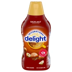 International Delight Coffee Creamer, Hazelnut, 64 FL OZ Bottle
