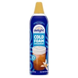 International Delight Cold Foam Coffee Creamer, French Vanilla, 14 OZ Can