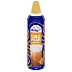 International Delight Cold Foam Coffee Creamer, Caramel Macchiato, 14 OZ Can