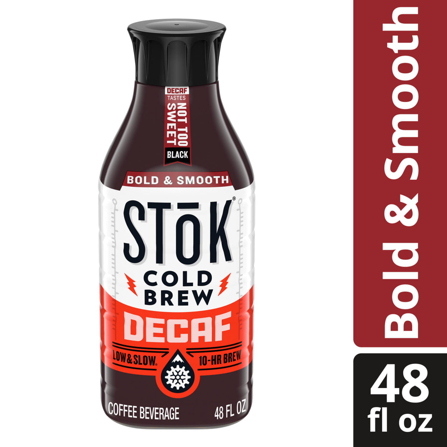 slide 5 of 8, SToK Decaf Not Too Sweet Cold Brew Coffee - 48 fl oz, 48 fl oz