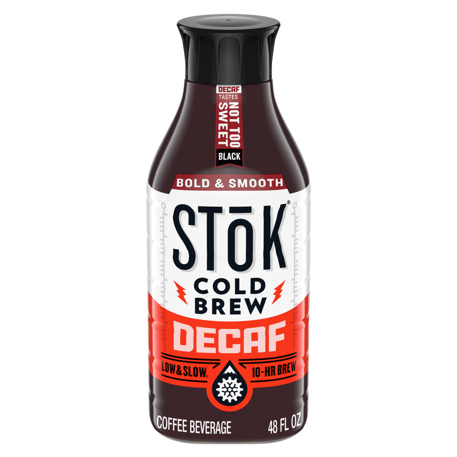 slide 1 of 8, SToK Decaf Not Too Sweet Cold Brew Coffee - 48 fl oz, 48 fl oz