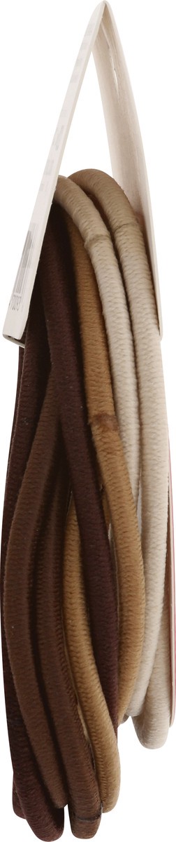 slide 4 of 8, scünci Nylon Extra Thick Elastics Brown/Blonde, 10 ct