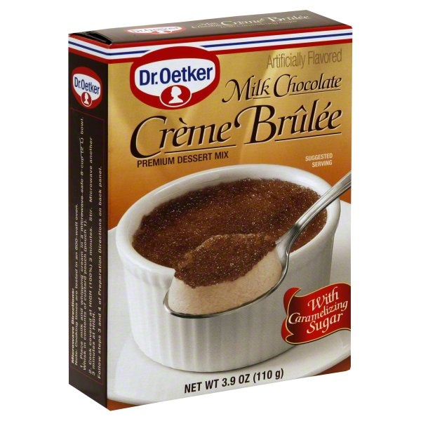 slide 1 of 1, Dr. Oetker Milk Chocolate Creme Br, 1 ct