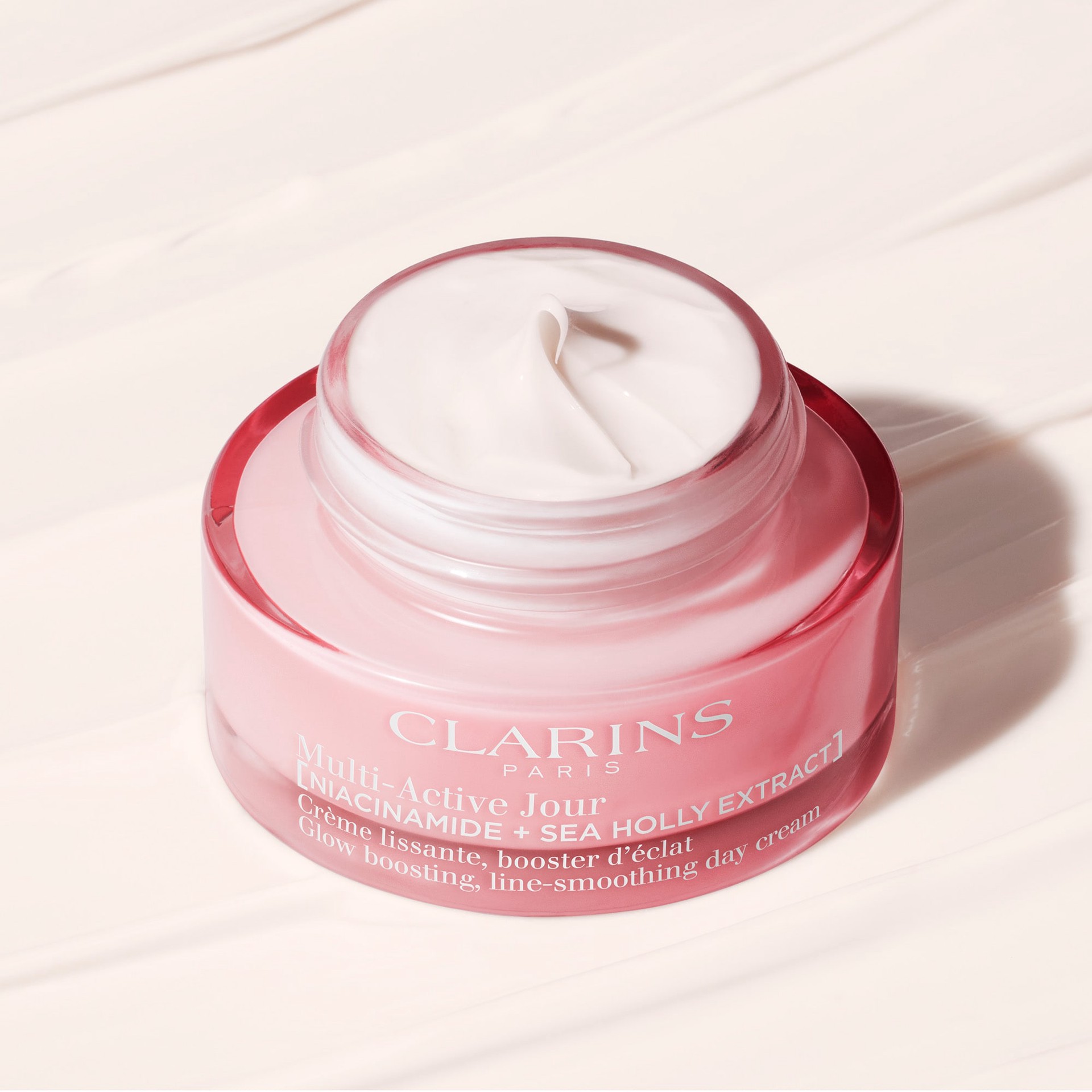 slide 5 of 10, Clarins Multi-Active Day Moisturizer for Lines, Pores, Glow with Niacinamide 1.7 oz / 50 ml, 