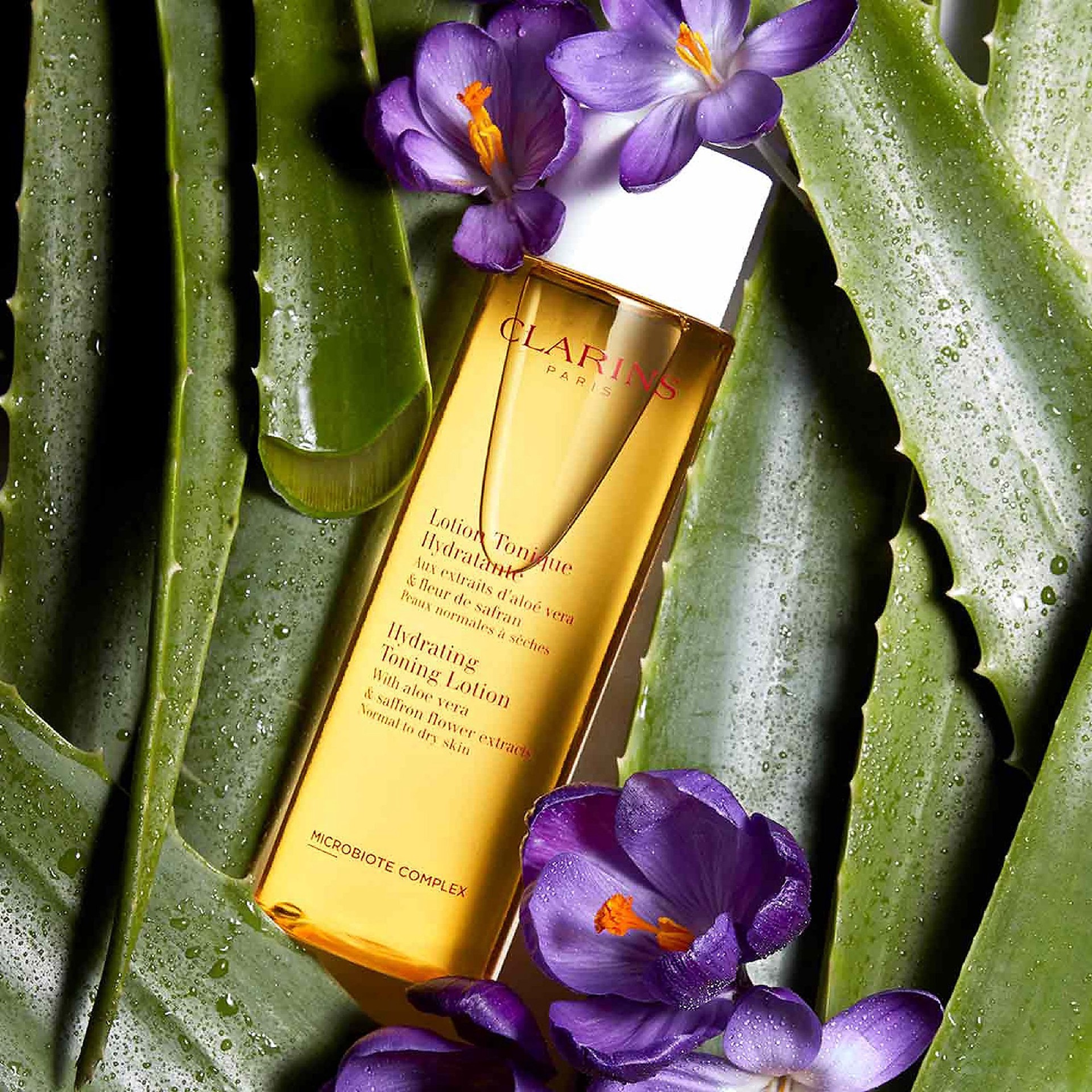 slide 4 of 5, Clarins Hydrating Toner Lotion with Aloe Vera 6.7 oz/ 200 mL, 