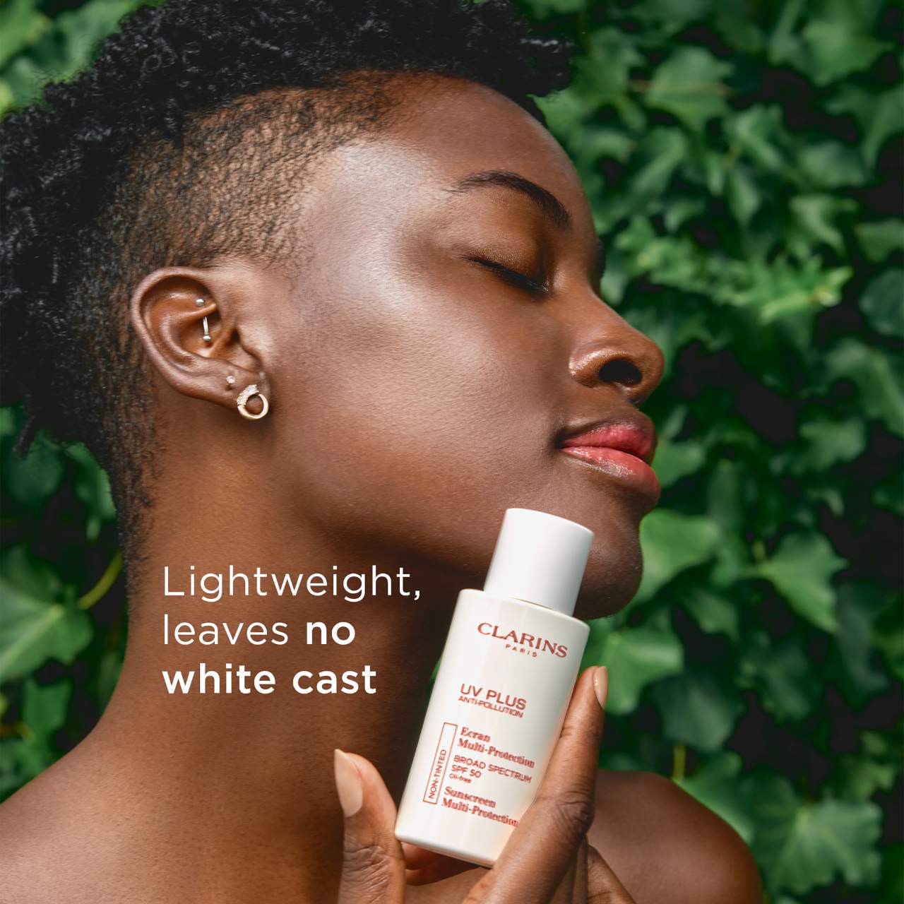 slide 5 of 6, Clarins UV Plus Anti-Pollution Antioxidant Face Sunscreen SPF 50 1.6 oz, 