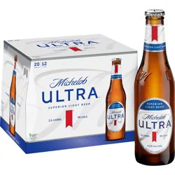 Michelob Light Beer, 20 Pack, 12 fl oz Bottles, 4.2% ABV