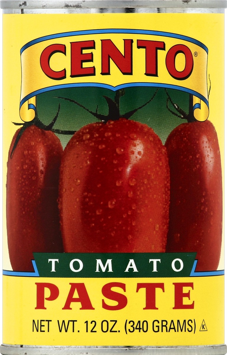 slide 3 of 3, Cento Tomato Paste, 12 oz