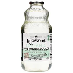 Lakewood Organic Pure Whole Leaf Aloe Juice 32 fl oz