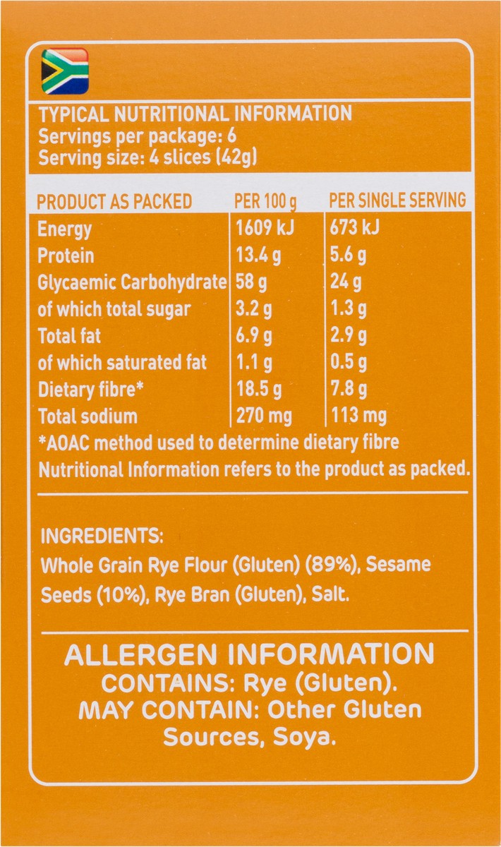 slide 6 of 12, Ryvita Sesame Bread Crisps, 8.8 oz