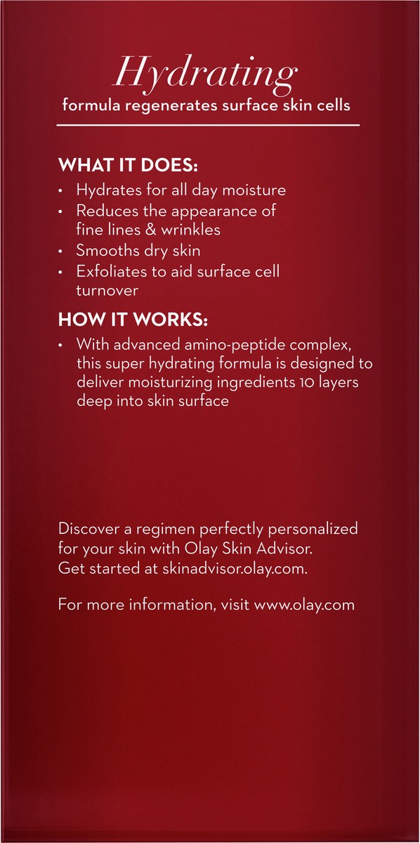 slide 2 of 3, Olay Regenerist Deep Hydration Regenerating Cream Moisturizer, 1.7 fl oz, 1.7 fl oz