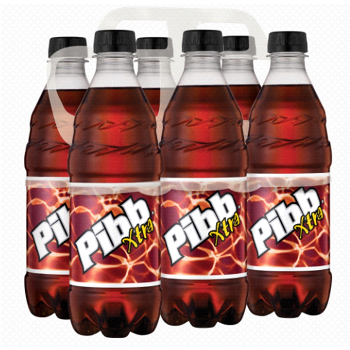 slide 1 of 1, Pibb Xtra Soda Soft Drink Bottles - 16 oz, 16 oz