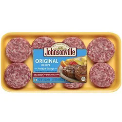Johnsonville Breakfast Sausage Patties Original Recipe 8 Patties - 12 Oz