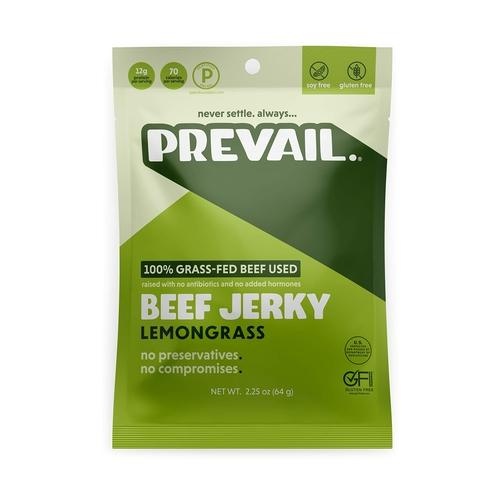 slide 1 of 1, Prevail Lemongrass Beef Jerky, 2.25 oz