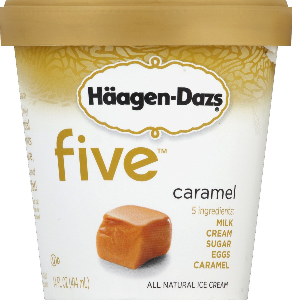 slide 5 of 6, Häagen-Dazs Ice Cream, Caramel, 14 oz