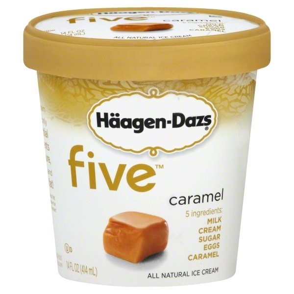 slide 1 of 6, Häagen-Dazs Ice Cream, Caramel, 14 oz