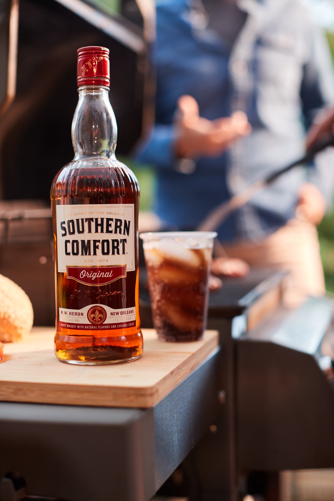 slide 2 of 3, Southern Comfort Original Whiskey 750ml Plastic Bottle 70 Proof, 750 ml