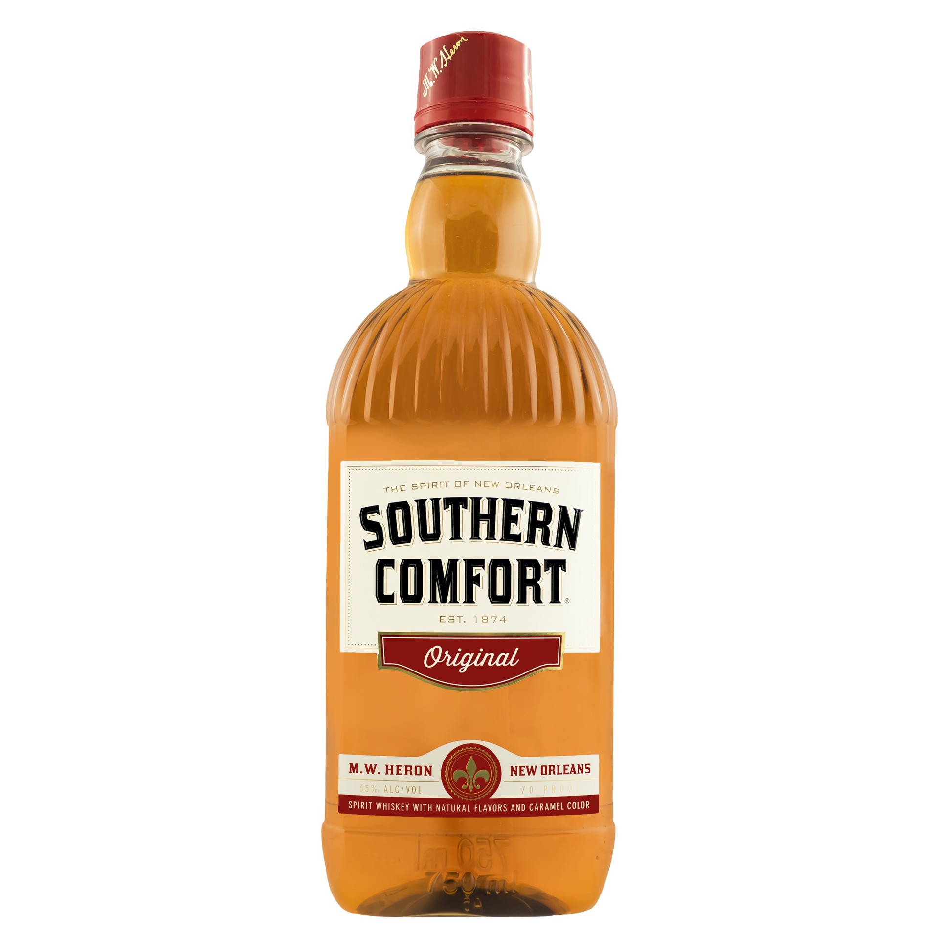 slide 1 of 3, Southern Comfort Original Whiskey 750ml Plastic Bottle 70 Proof, 750 ml