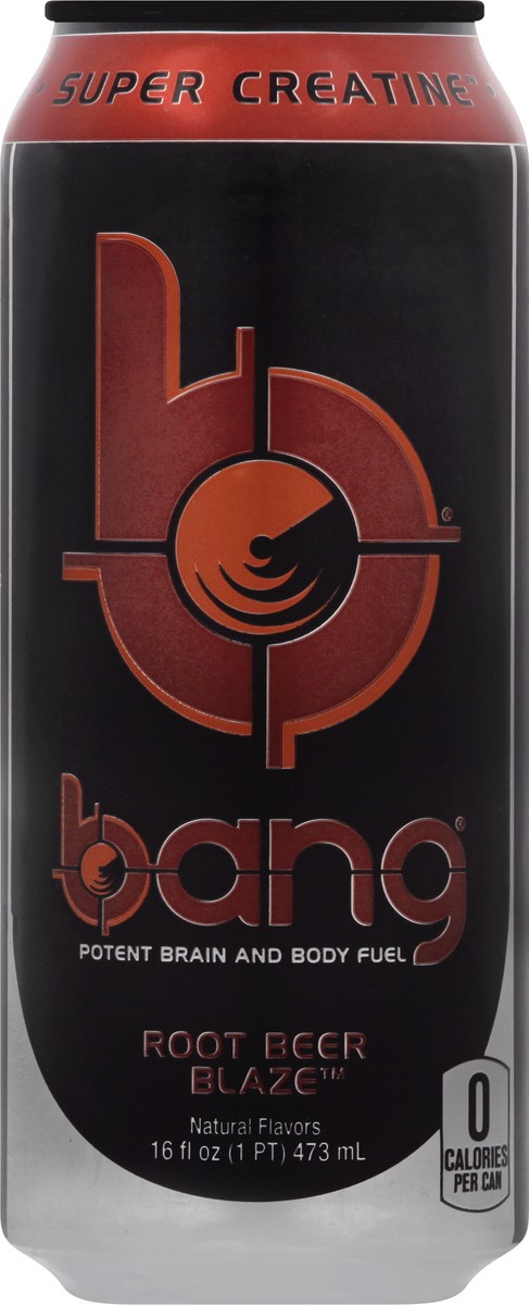 slide 5 of 11, Bang Root Beer Blaze, 16 fl oz