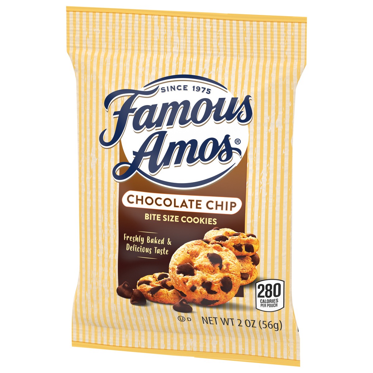 slide 12 of 14, Famous Amos Bite Size Chocolate Chip Cookies Bite Size 2 oz, 2 oz