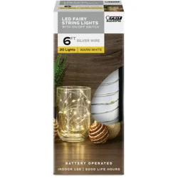Feit Electric LED Fairy String Lights Warm White