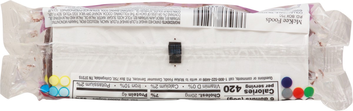 slide 3 of 14, Little Debbie Snack Cakes, Little Debbie Snack Mini Donuts (Frosted), 3.1 oz