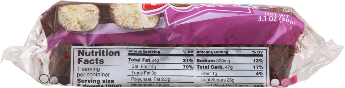 slide 5 of 14, Little Debbie Snack Cakes, Little Debbie Snack Mini Donuts (Frosted), 3.1 oz