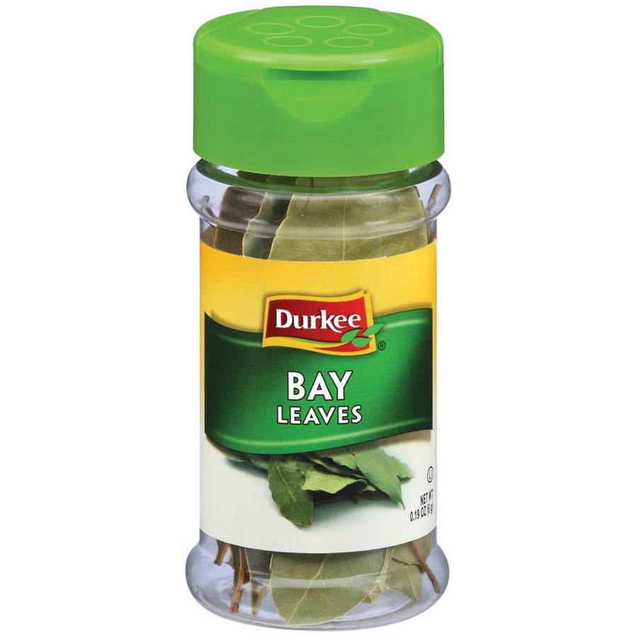 slide 1 of 1, Durkee Bay Leaves, 0.19 oz