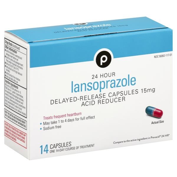 Publix Lansoprazole 15 Mg Delayed Release Capsules 14 Ct Shipt