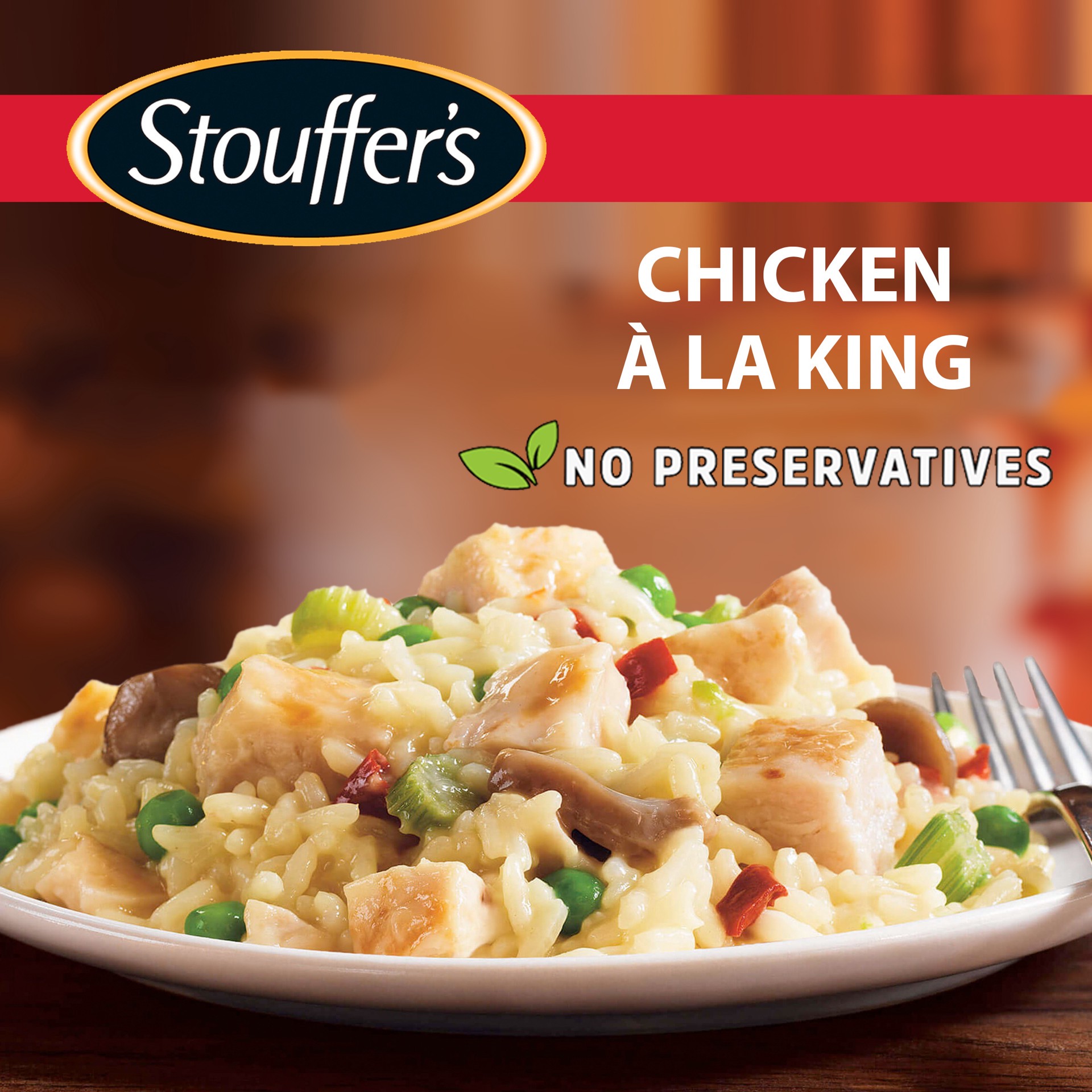 slide 1 of 9, Stouffer's Chicken A La King Frozen Meal, 11.5 oz