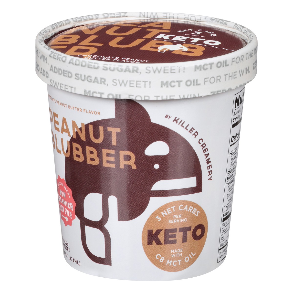 slide 7 of 9, Killer Creamery Keto Ice Cream, 16 oz