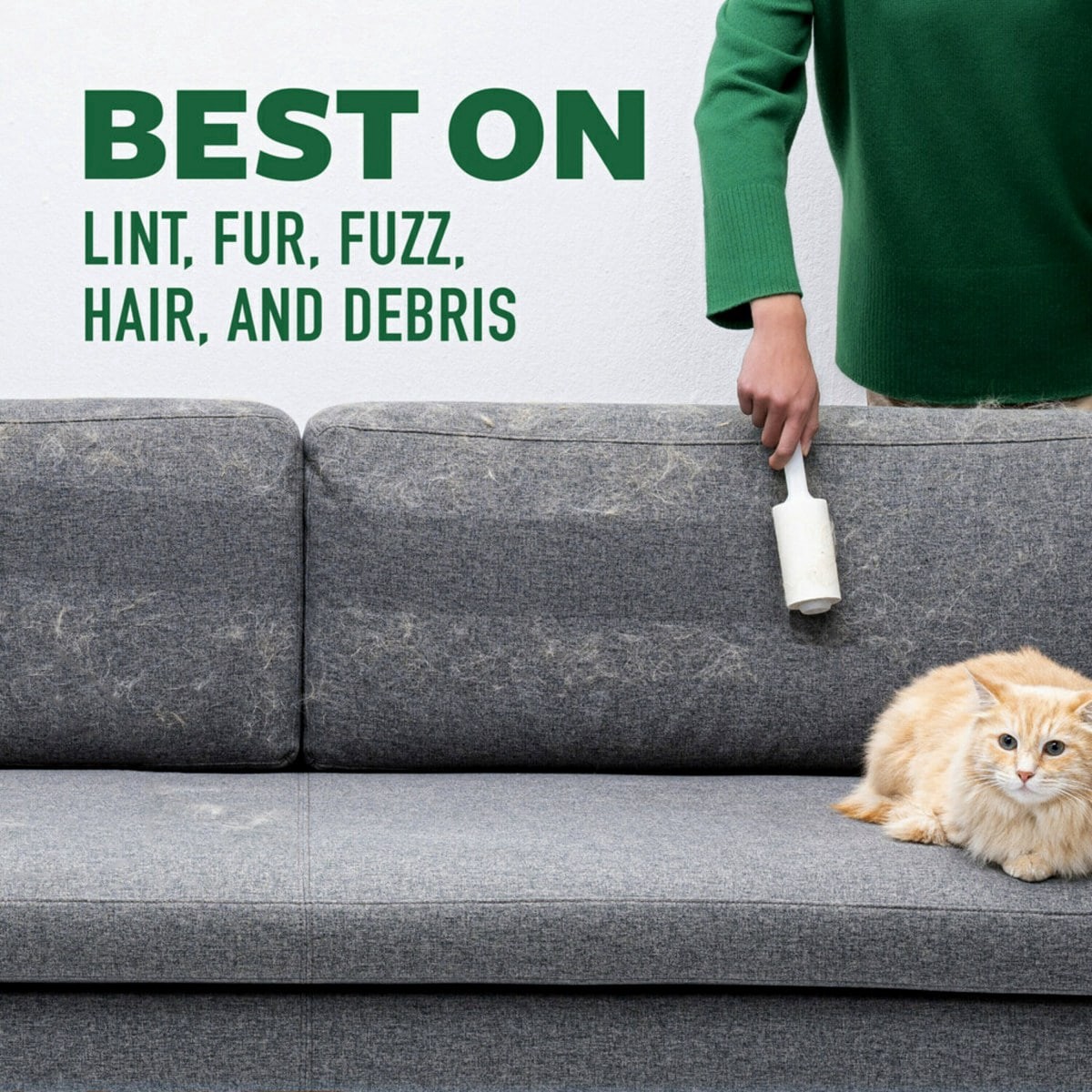 slide 10 of 29, 3M Scotch Brite Greener Clean Lint Roller, 1 ct