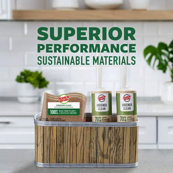 slide 6 of 29, 3M Scotch Brite Greener Clean Lint Roller, 1 ct