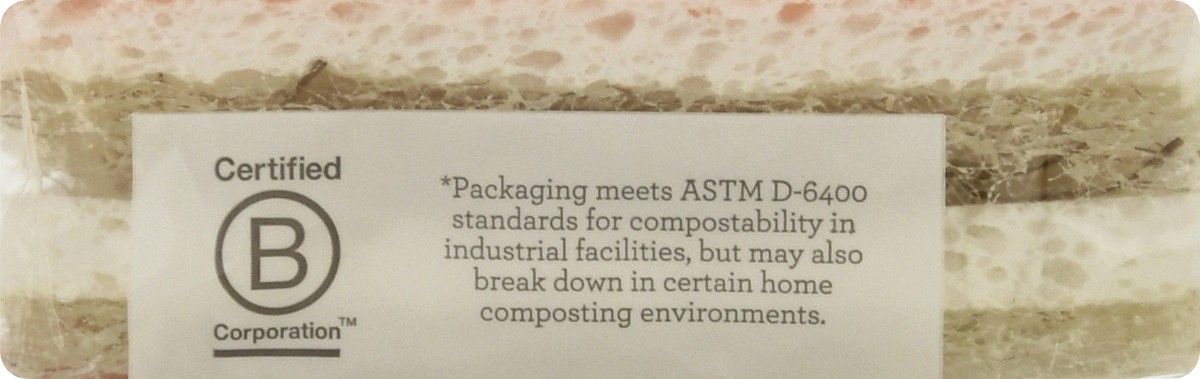 slide 3 of 10, Full Circle Cleana Colada Pack of 2 Heavy-Duty Coconut Scrubber Sponges 2 ea, 2 ct