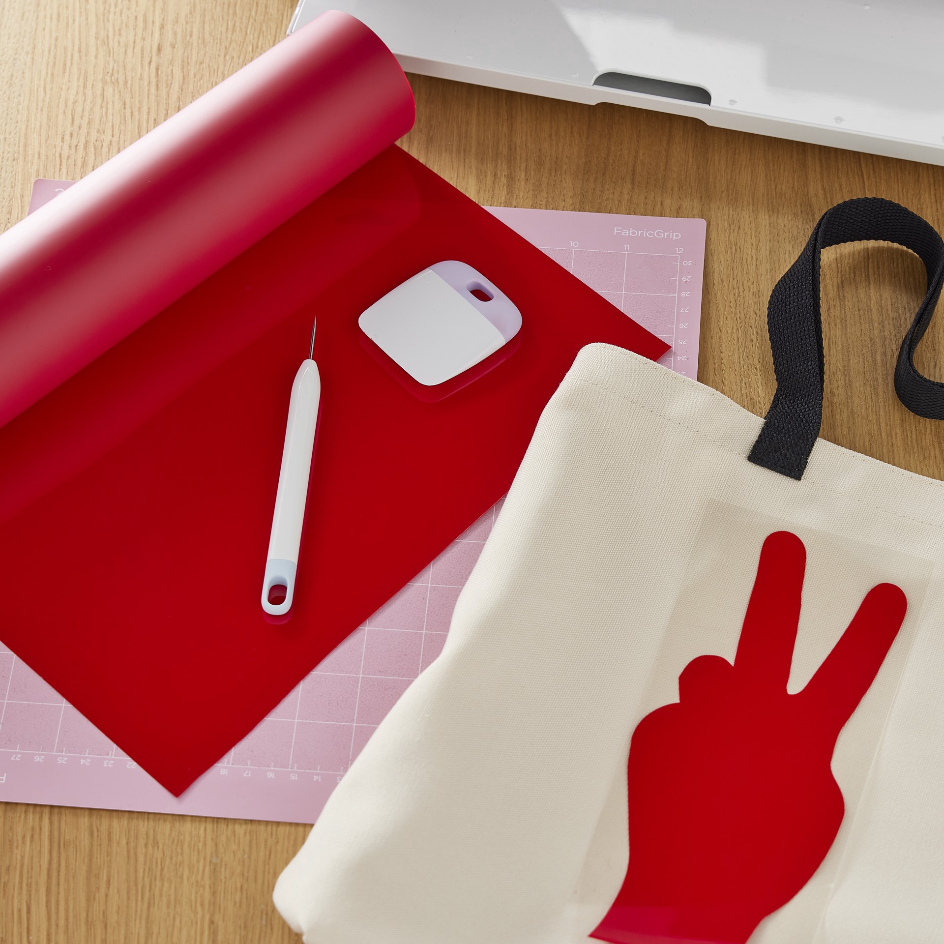 slide 5 of 6, Cricut Smart Iron-On Heat-Transfer Vinyl, 13 in x 9 ft